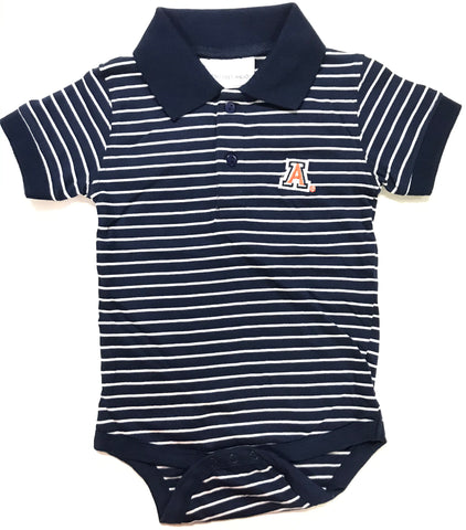 Two Feet Ahead - Arizona - Arizona Jersey Stripe Golf Creeper