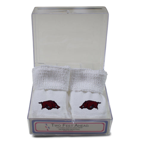 Two Feet Ahead - Arkansas - Arkansas Gift Box Bootie