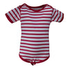 Two Feet Ahead - Infant Clothing - Infant Stripe Lap Shoulder Creeper