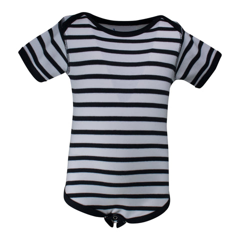 Two Feet Ahead - Infant Clothing - Infant Stripe Lap Shoulder Creeper