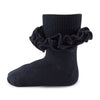 Two Feet Ahead - Socks - Girl's T-Shirt Ruffle Sock (1460)