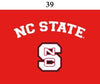 Two Feet Ahead - NC State - NC State Toddler Short Sleeve T Shirt Print