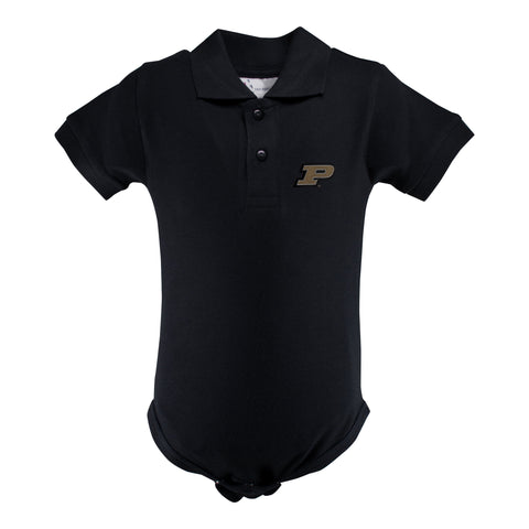 Two Feet Ahead - Purdue - Purdue Golf Shirt Romper