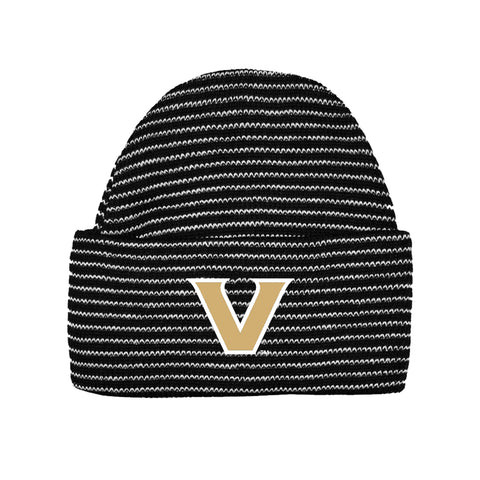Vanderbilt Stripe Knit Cap