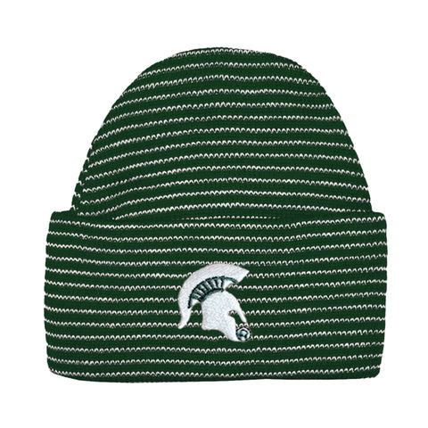 Michigan State Stripe Knit Cap