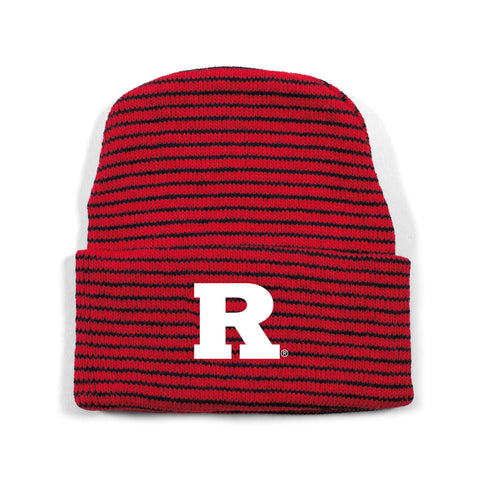 Rutgers Stripe Knit Cap