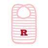 Rutgers Infant Stripe Knit Bib
