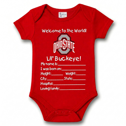 Two Feet Ahead - Ohio - Infant Lap Shoulder Creeper
