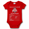 Two Feet Ahead - Ohio - Infant Lap Shoulder Creeper
