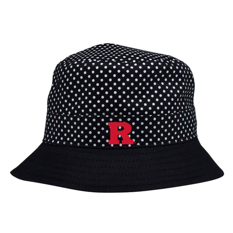 Rutgers Pin Dot Bucket Hat