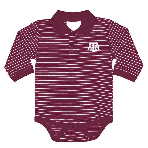 Texas A&M Long Sleeve Golf Creeper