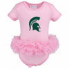 Michigan State Pin Dot Tutu Creeper