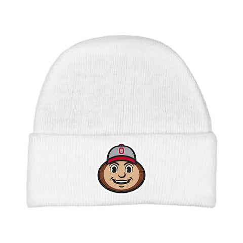 Ohio State Brutus Newborn Knit Cap