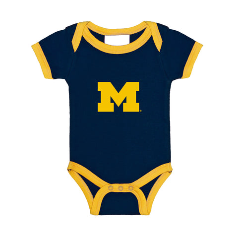 Two Feet Ahead -  - MICHIGAN RINGER ROMPER