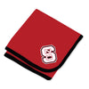 Two Feet Ahead - NC State - NC State Baby Blanket