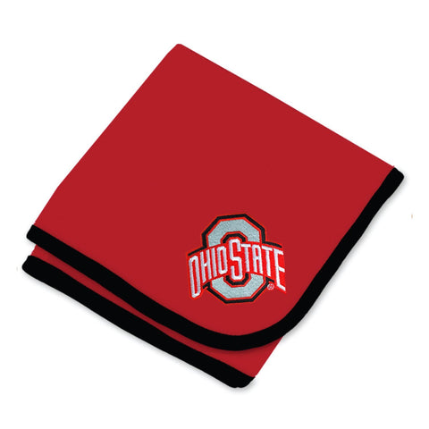 Two Feet Ahead - Ohio State - Ohio State Baby Blanket