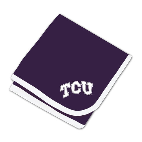 Two Feet Ahead - Texas Christian University - Texas Christian University Baby Blanket