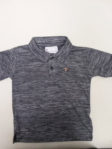 FLEUR DE LIS SPACE DYE GOLF POLO