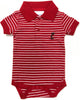 Two Feet Ahead - Cincinnati - Cincinnati Jersey Stripe Golf Creeper