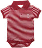 Two Feet Ahead - Indiana - Indiana Jersey Stripe Golf Creeper