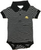 Two Feet Ahead - Iowa - Iowa Jersey Stripe Golf Creeper