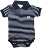 Two Feet Ahead - North Carolina - University of North Carolina Jersey Stripe Golf Creeper