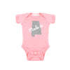 Two Feet Ahead - Infant Clothing - Made In Alabama Glitter Girl's Creeper