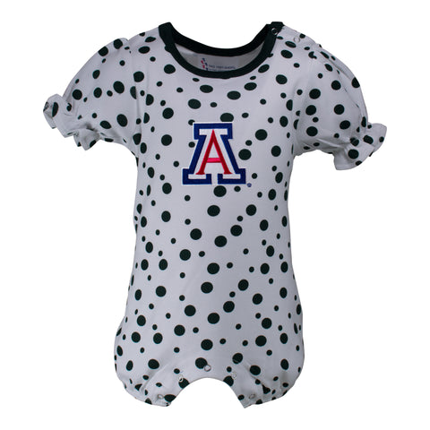 Two Feet Ahead - Arizona - Arizona Polka Dot Girl's Romper