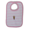 Two Feet Ahead - Arizona State - Arizona State Infant Stripe Knit Bib