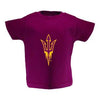 Two Feet Ahead - Arizona State - Arizona State Toddler Short Sleeve T Shirt Print