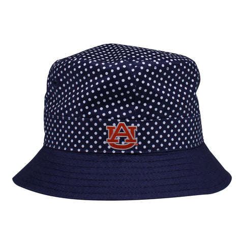 Two Feet Ahead - Auburn - Auburn Pin Dot Bucket Hat