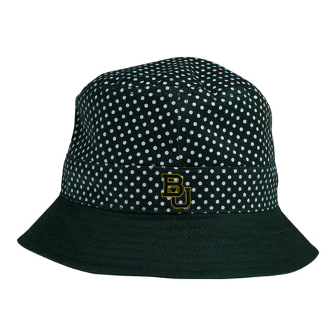 Two Feet Ahead - Baylor - Baylor Pin Dot Bucket Hat