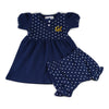 Two Feet Ahead - California Berkeley - California Berkeley State Girl's Heart Dress with Bloomers