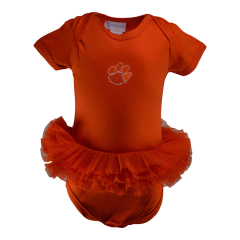 Two Feet Ahead - Clemson - Clemson Tutu Creeper