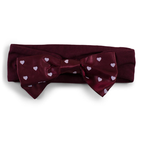 Two Feet Ahead - Mississippi State - Mississippi State Girl's Heart Headband
