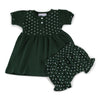 Two Feet Ahead - Infant Clothing - Girl's Heart Dress with Bloomers