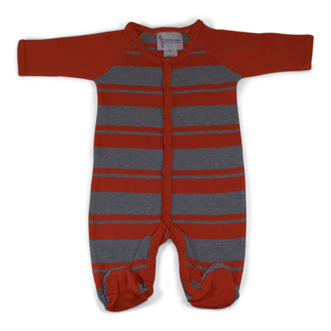 Two Feet Ahead - Infant Clothing - Infant Rugby Footed Romper
