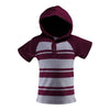 Two Feet Ahead - Infant Clothing - Toddler Short Sleeve Hooded Shirt