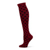 Two Feet Ahead - Socks - Women's Polka Dot Knee High (11272)
