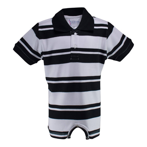 Boy Baby Rugby Rompers Infant Rugby T-Romper – Two Feet Ahead