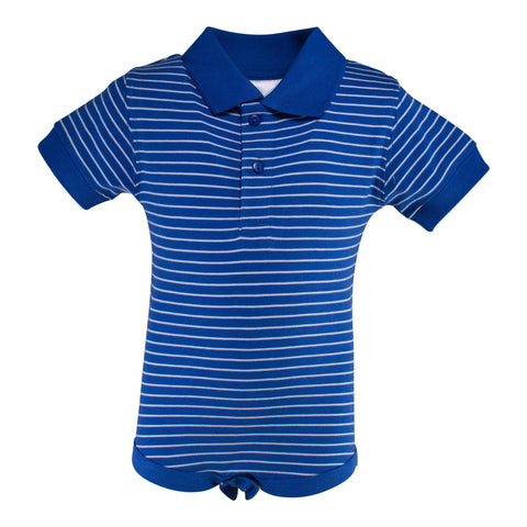 Two Feet Ahead - Infant Clothing - Infant Jersey Golf Shirt Creeper