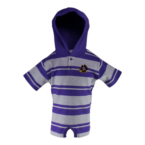 Two Feet Ahead - East Carolina - East Carolina Hooded T-Romper