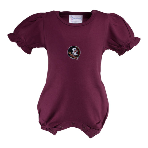 Two Feet Ahead - Florida State - Florida State Girl's Romper