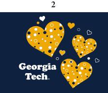 Two Feet Ahead - Georgia Tech - GA Tech Toddler Short Sleeve T Shirt Print