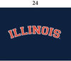 Two Feet Ahead - Illinois - Illinois Infant Lap Shoulder Creeper Print