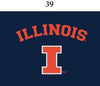 Two Feet Ahead - Illinois - Illinois Infant Lap Shoulder Creeper Print