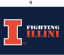 Two Feet Ahead - Illinois - Illinois Infant Lap Shoulder Creeper Print