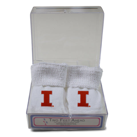 Two Feet Ahead - Illinois - Illinois Gift Box Bootie