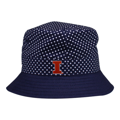 Two Feet Ahead - Illinois - Illinois Pin Dot Bucket Hat