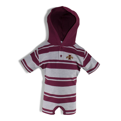 Two Feet Ahead - Iowa State - Iowa State Hooded T-Romper